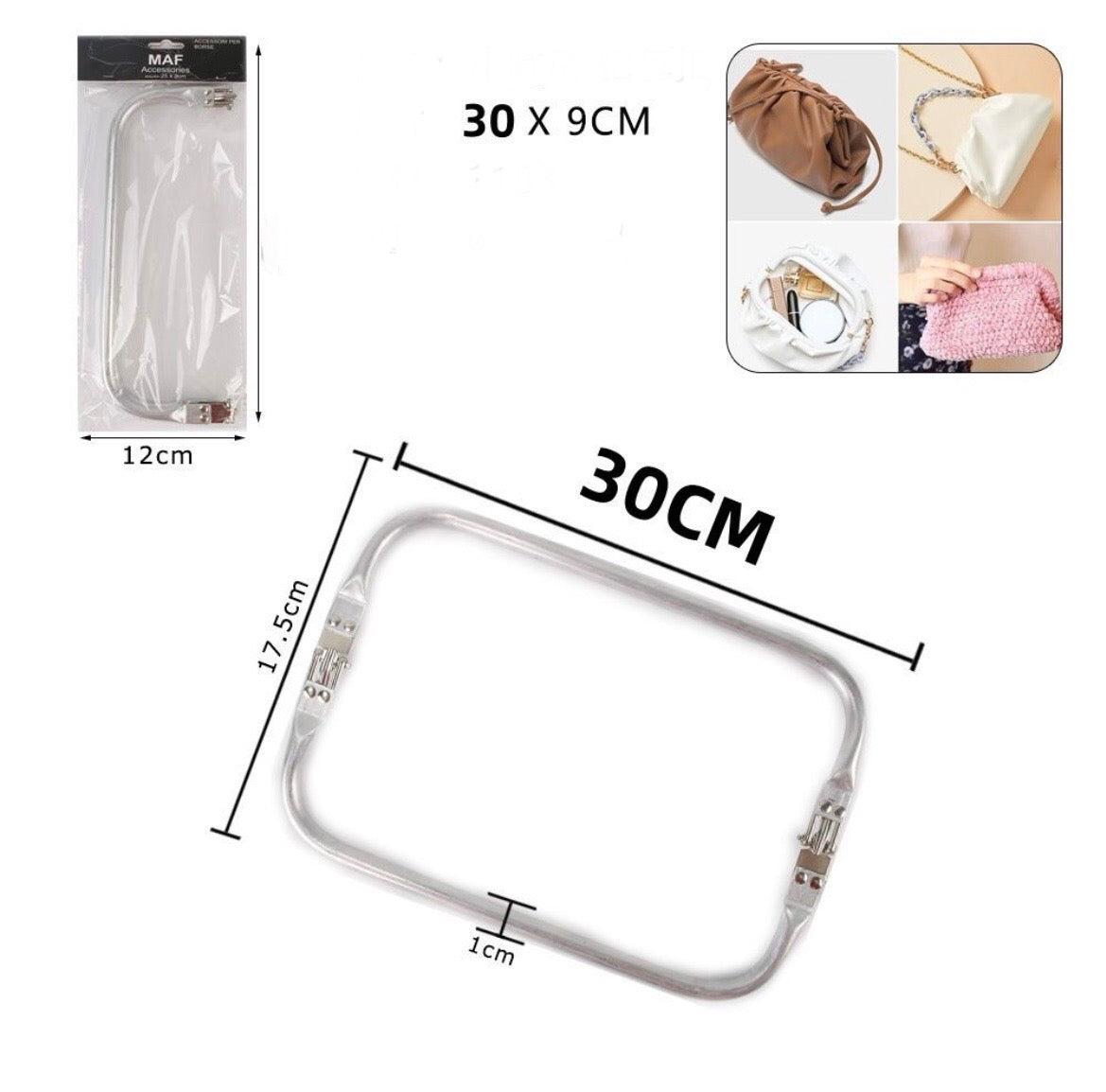 ACCESSORI per borse 30x9cm
