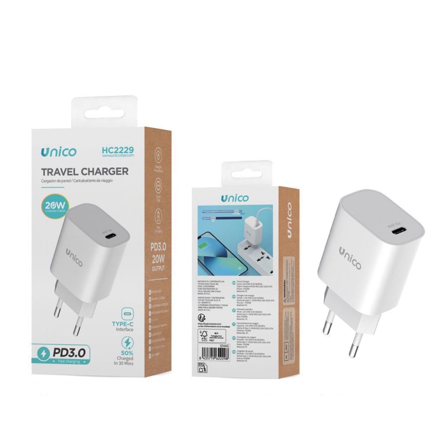 UNICO TYPE-C 20W HC2229