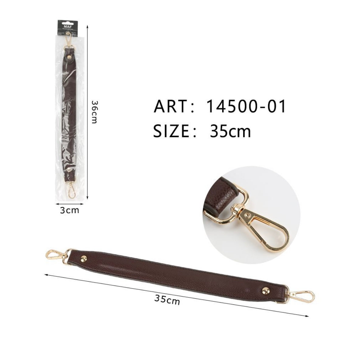 MANICO per borse 35cm ART.14500