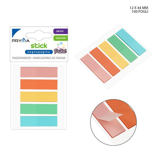 PRYMA stick segnapagina 100ff