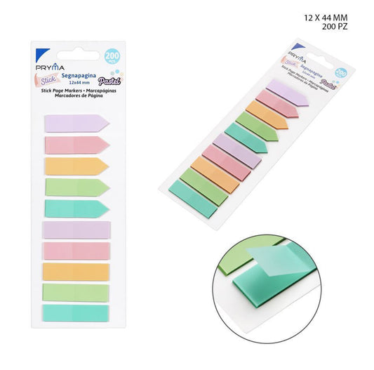 PRYMA stick segnapagina 200ff