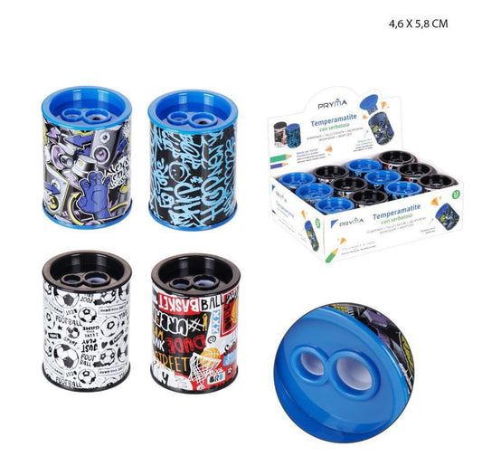 PRYMA temperino 2fori 46x58mm