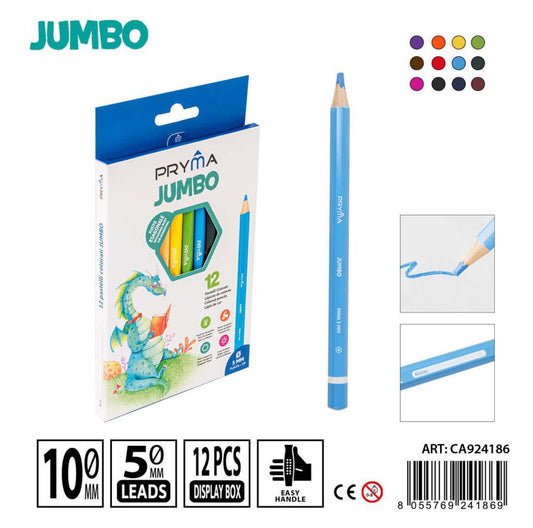 PRYMA pastelli jumbo 12pz