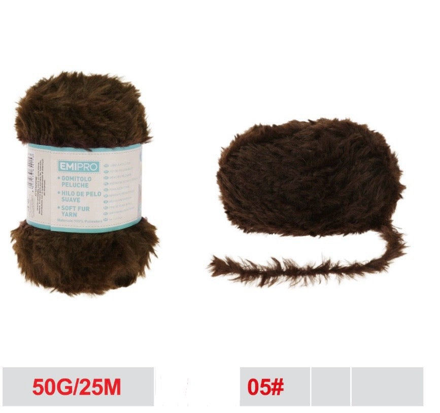 EMI gomitolo peluche 50g/25m 05#