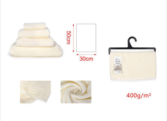 ASCIUGAMANO beige 30x50cm