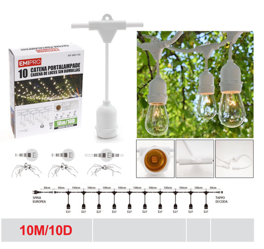 CATENA portalampada 10M/10D