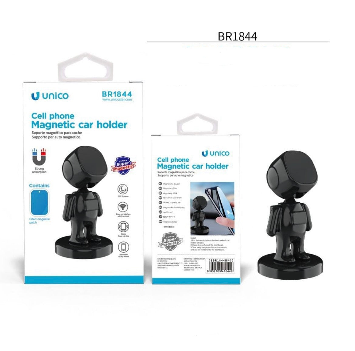 UNICO SUPPORTO PER AUTO MAGNETICO BR1844