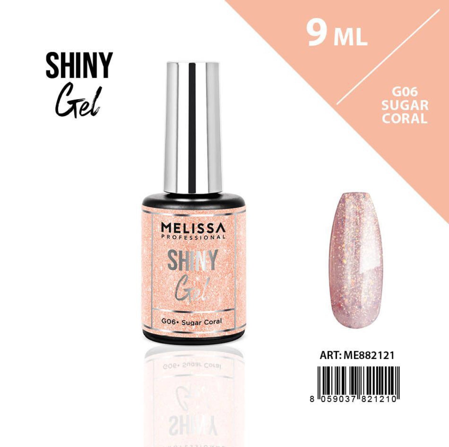 MELISSA GeL shiny G06 sugar coral