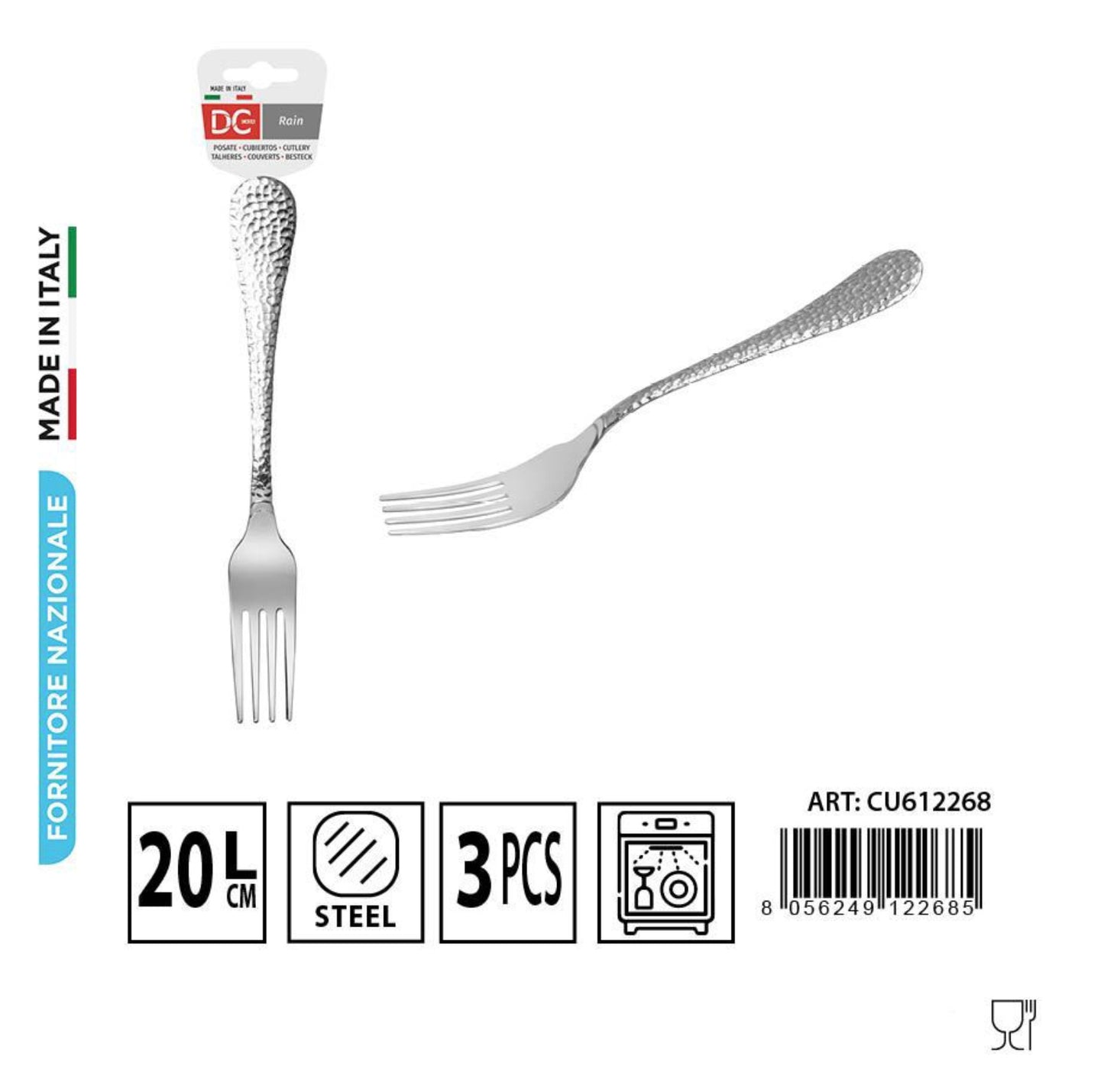 DIMORAE rain forchetta tavola 3pz