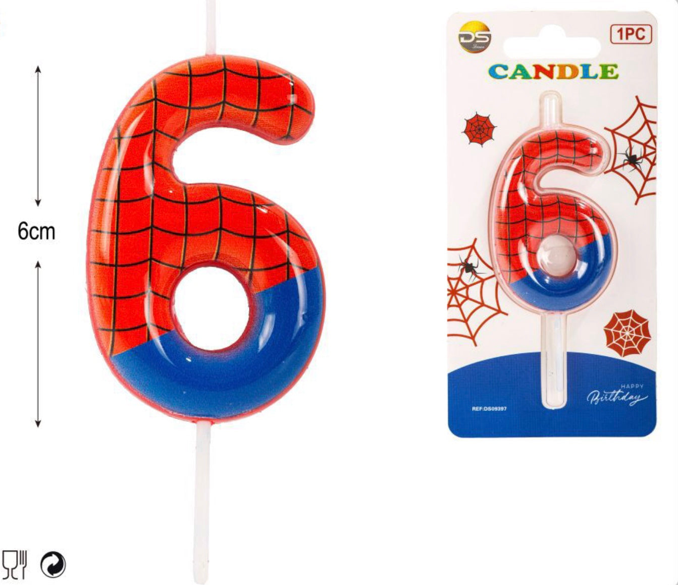 CANDELA 6cm 6