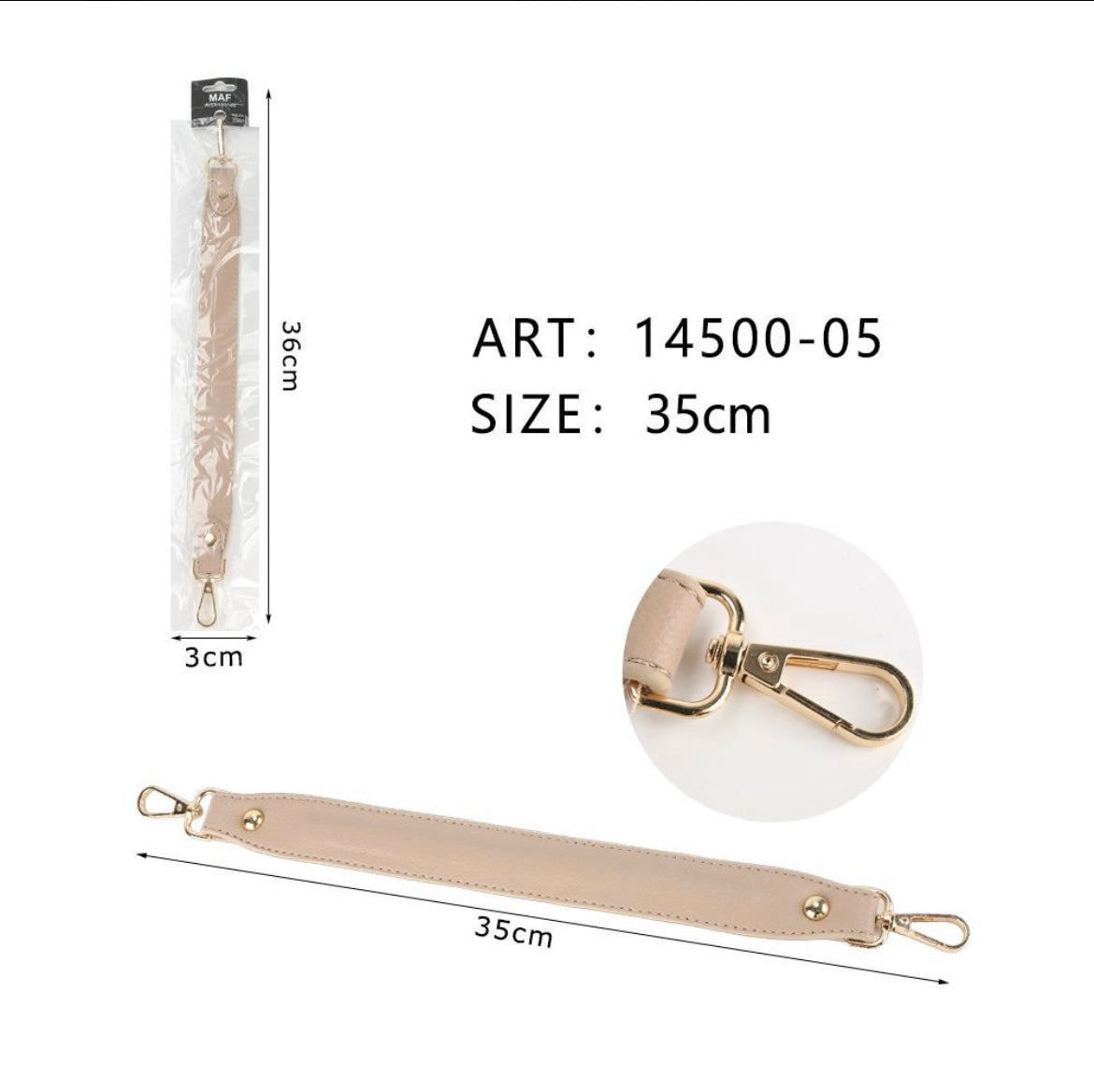 MANICO per borse 35cm ART.14500