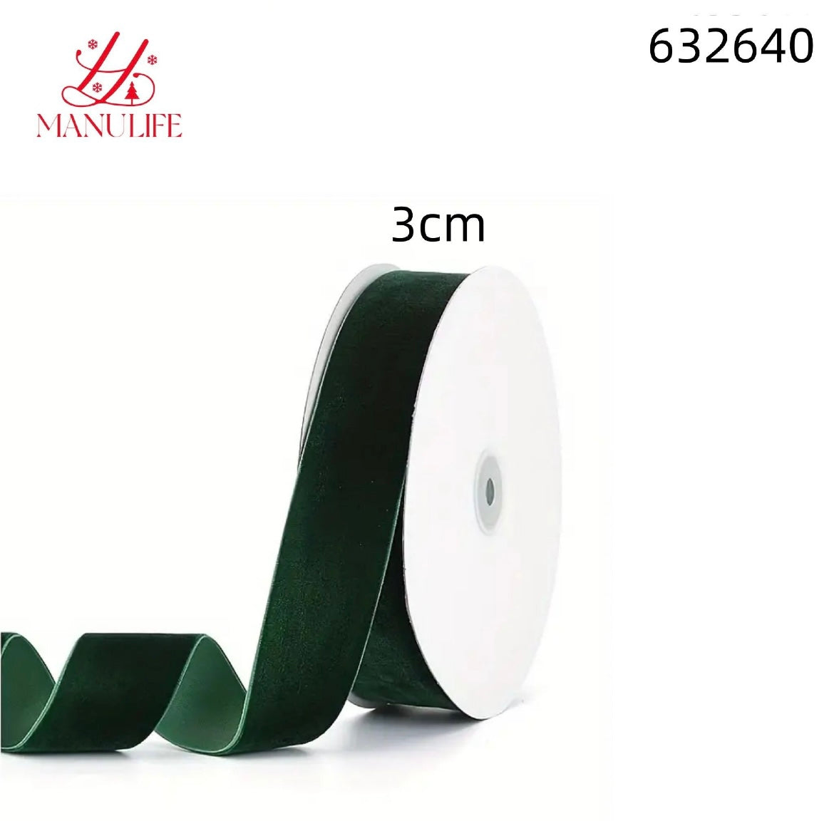 NATALIZIA nastro velluto 3cm