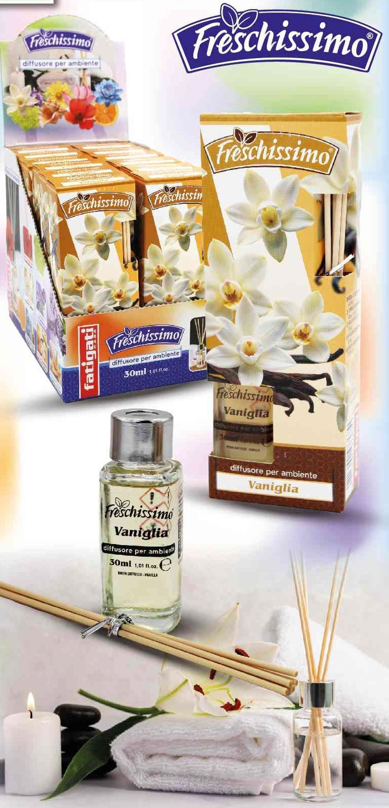 DIFFUSORE vaniglia 30ml