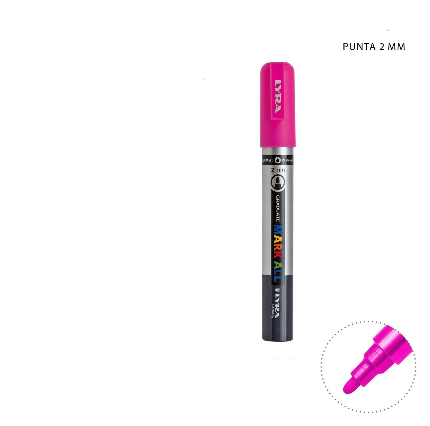 LYRA MARKALL pennello fucsia 2mm