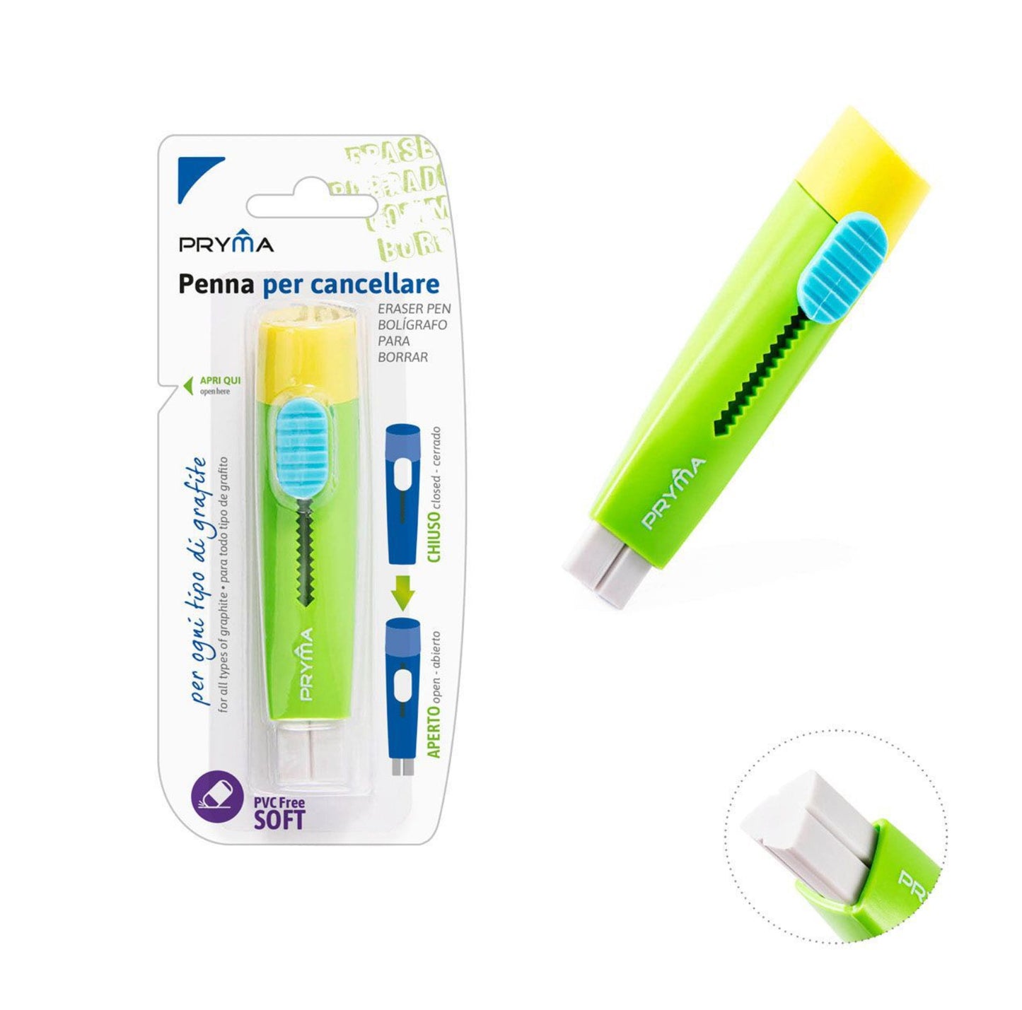 PRYMA gomma  cancellare