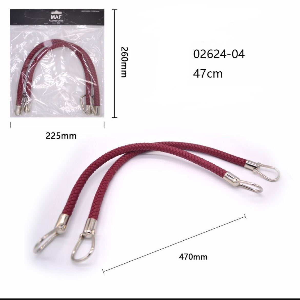 MANICO per 47cm BORDO 02624-04