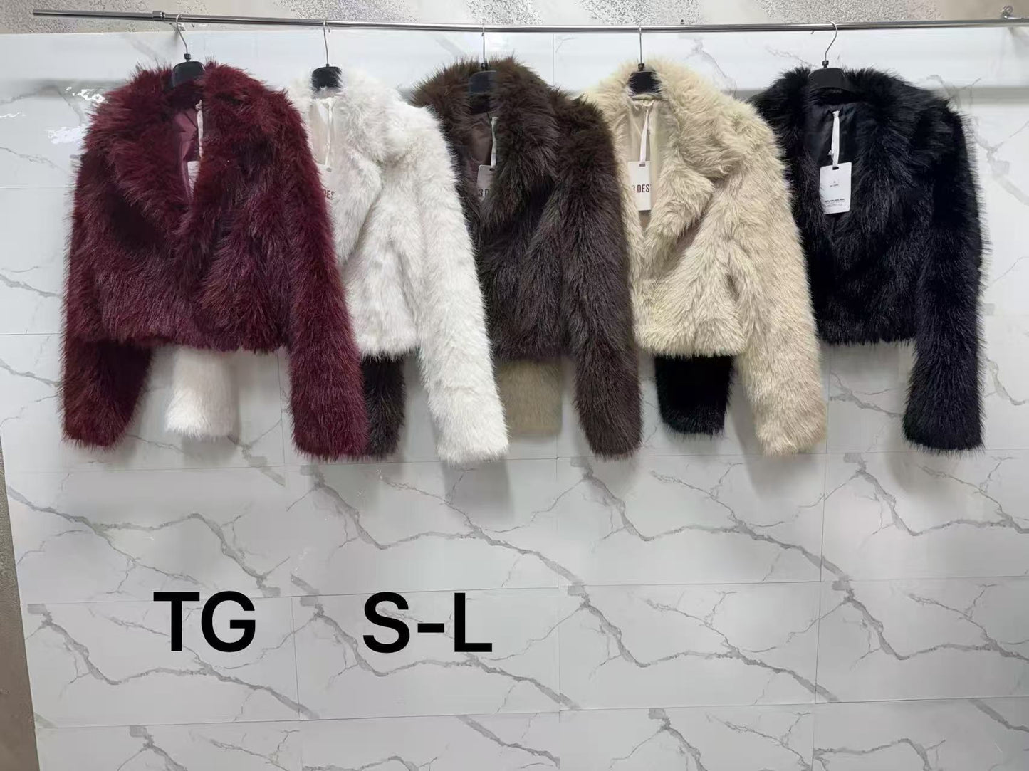 GIACCA danna pelliccia