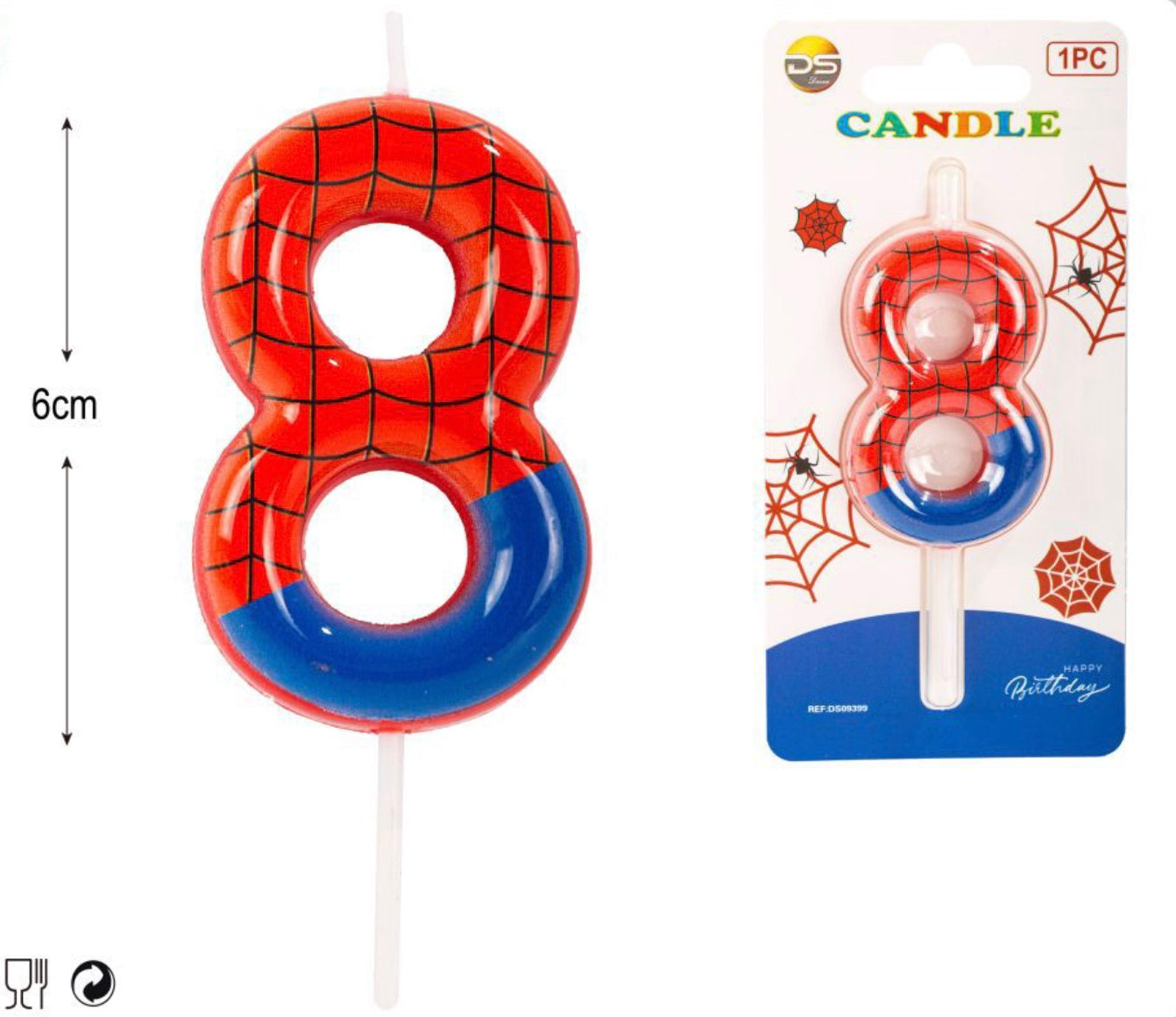 CANDELA 6cm 8