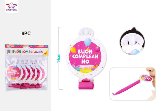 Accessori rosa buon compleanno