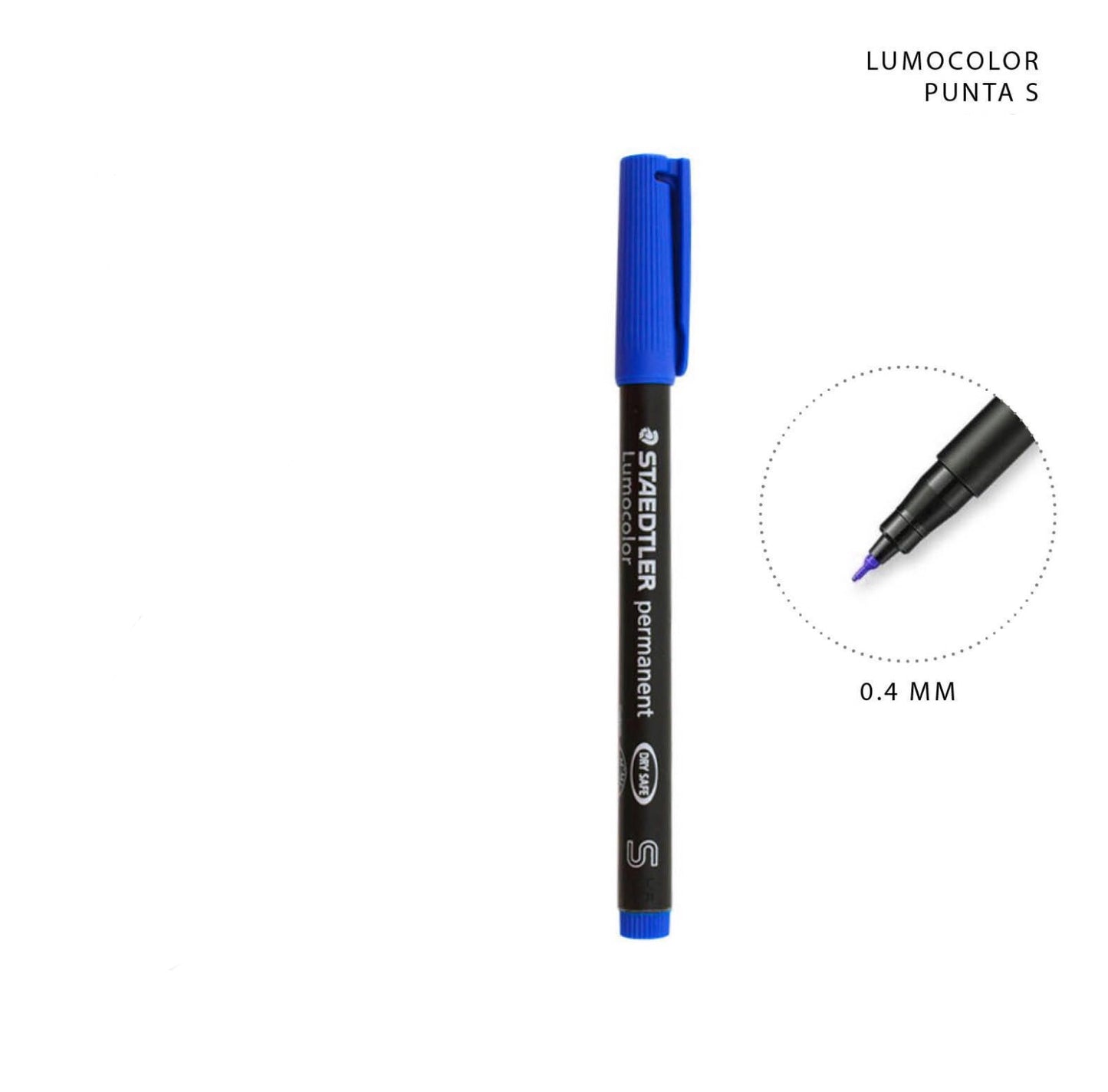 STAEDTLER pennello blu punta S 0.4mm