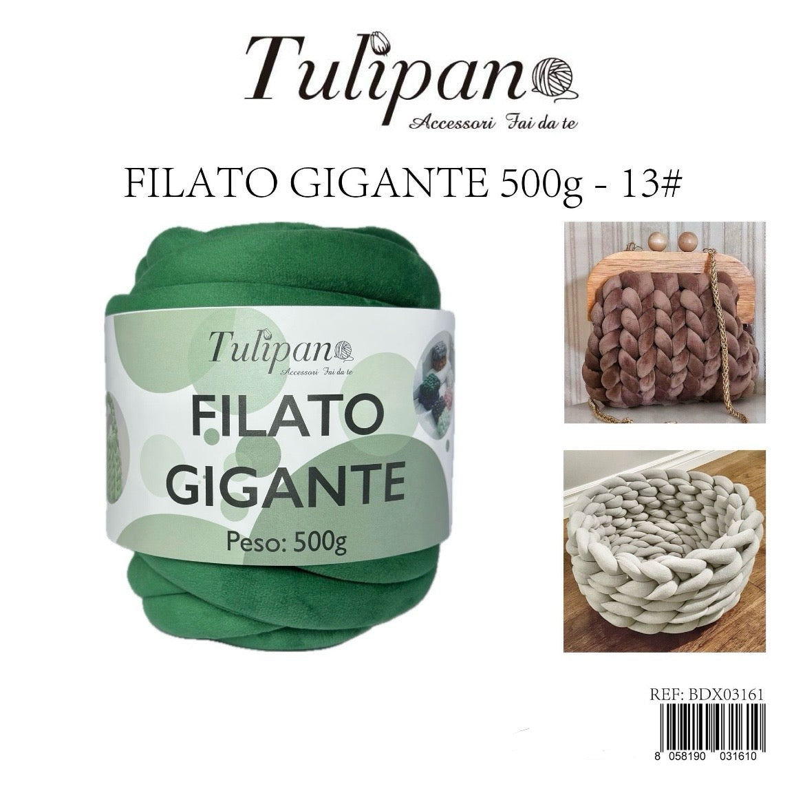 FILATI gigante 500g velluto 13#