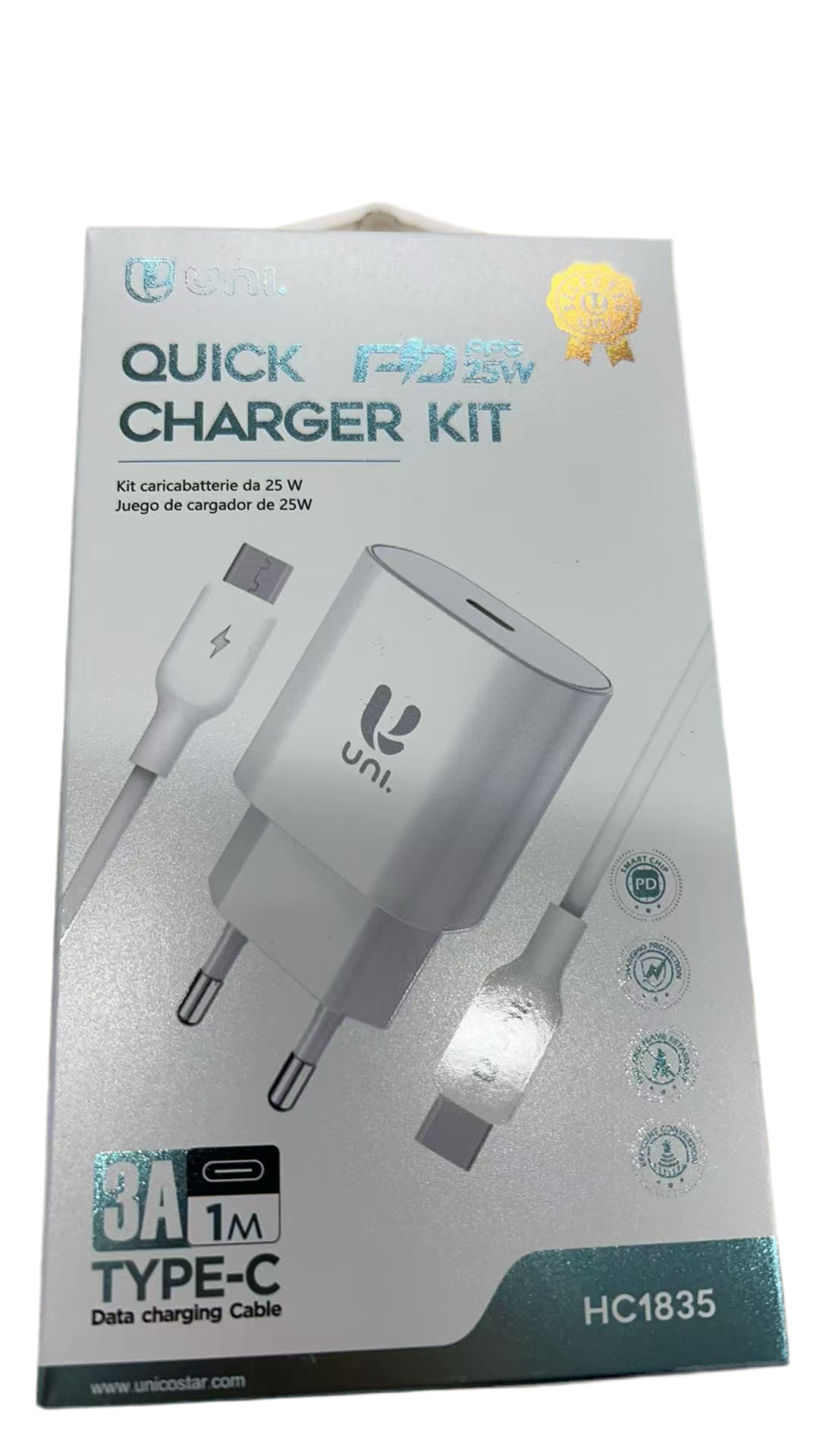 Quick charger kit 25w