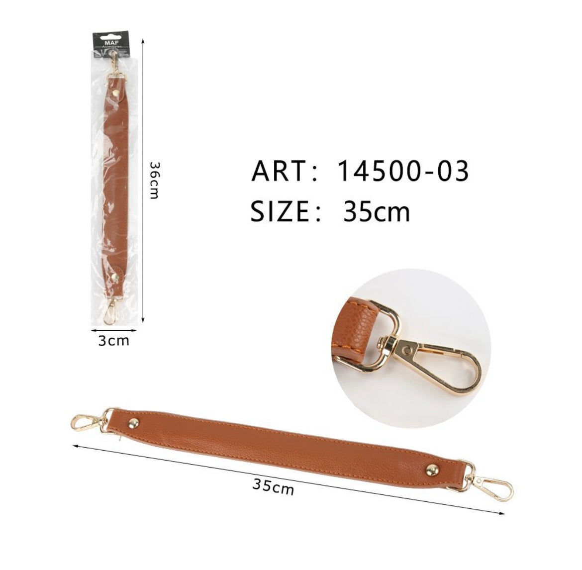 MANICO per borse 35cm ART.14500