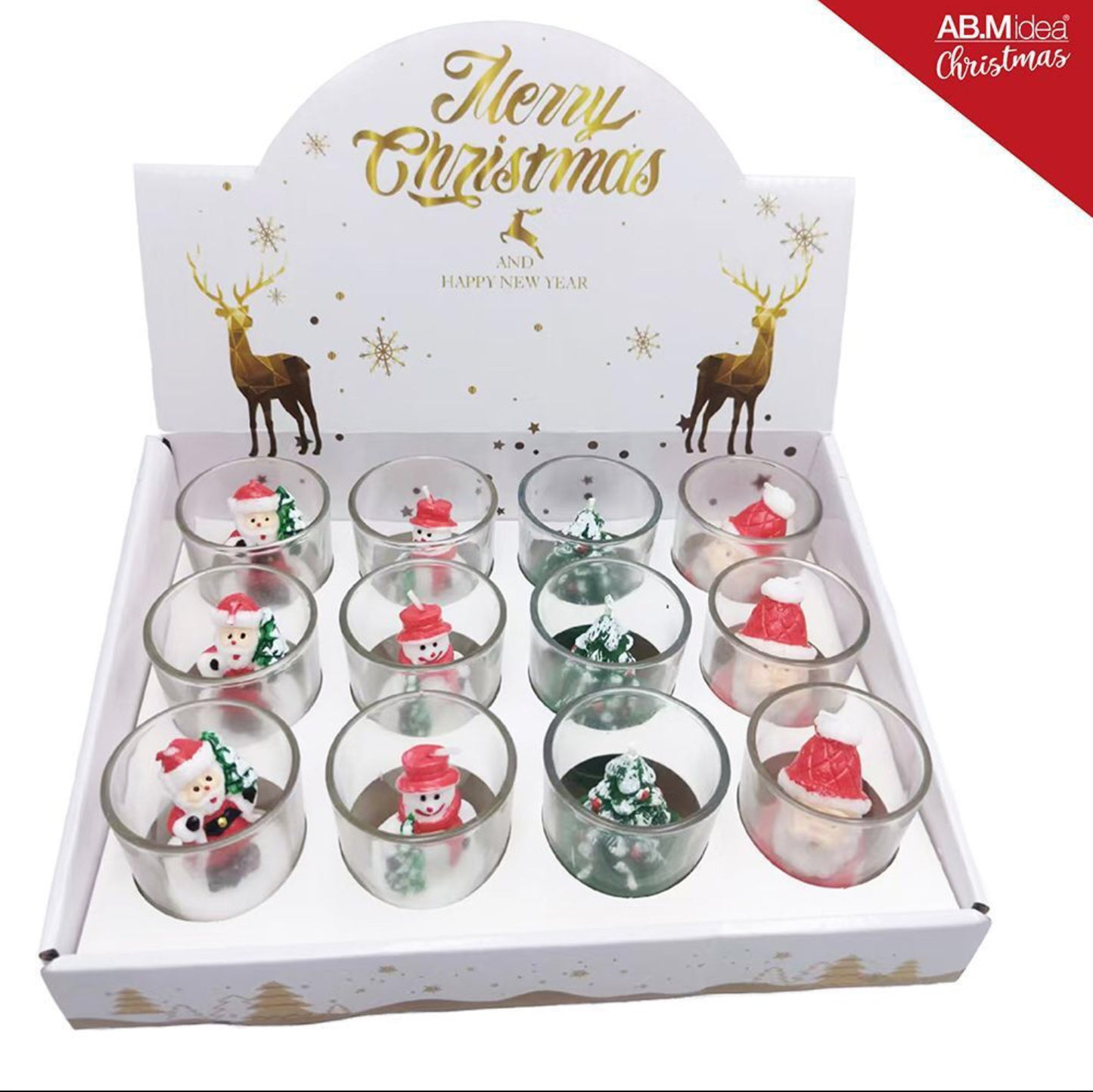 NATALIZIA bicchierino candela natale