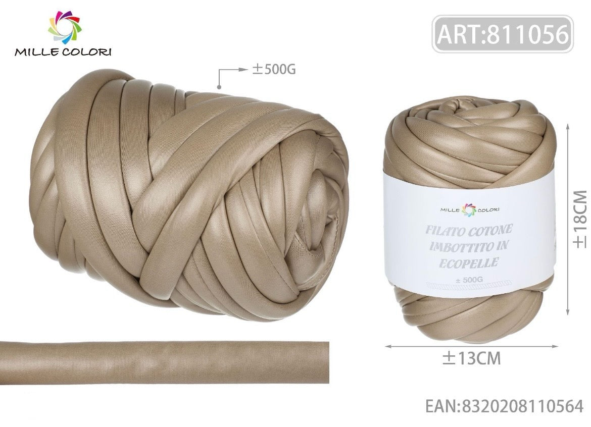 PREVENDITA FILATO ecopelle 500g cachi