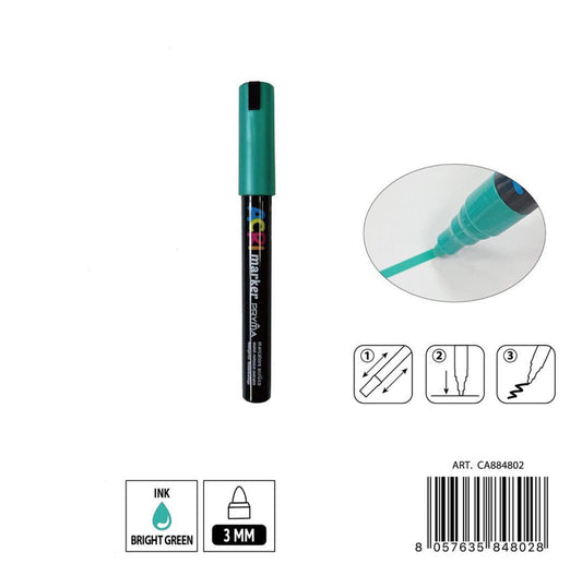 PRYMA marcatore acrilico 3mm N.112 verde brillante