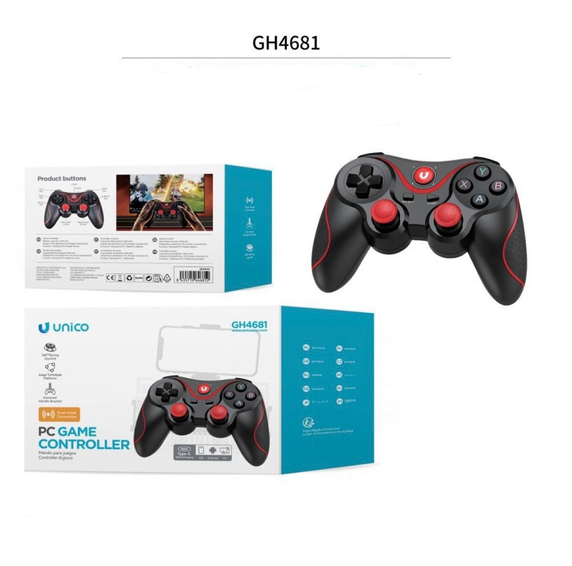 UNICO CONTROLLER DI GIOCO GH4681