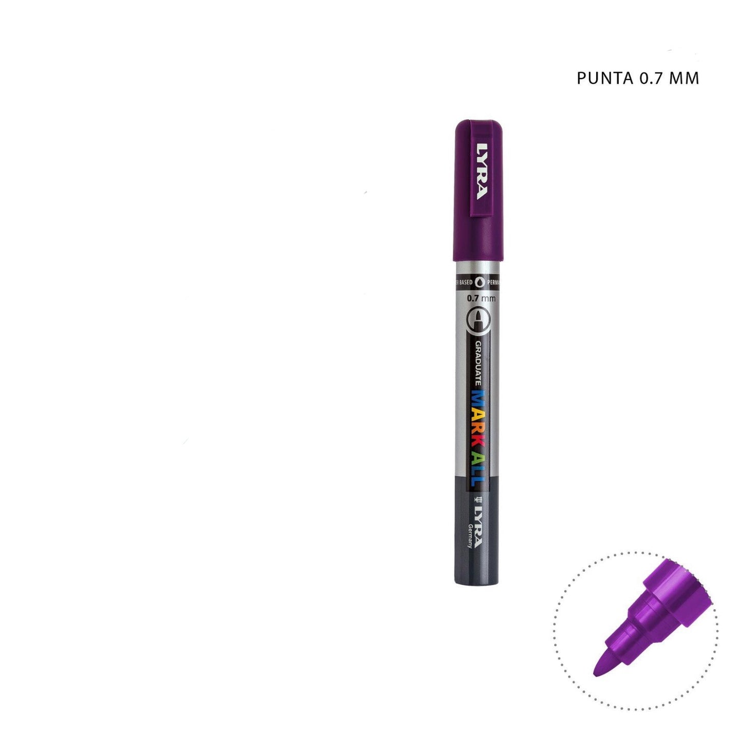 LYRA MARKALL pennello violetta punta 0,7mm