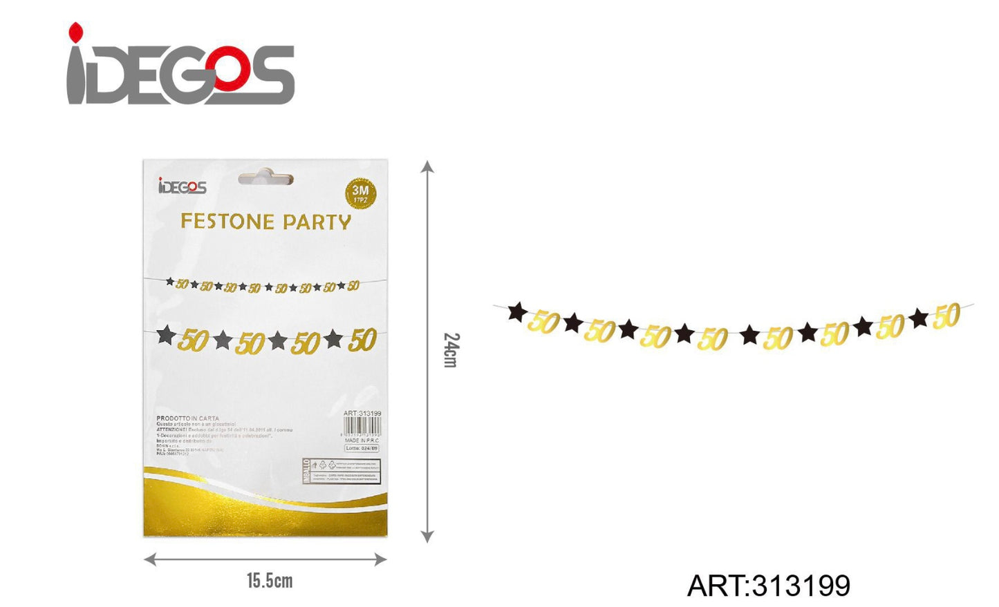 FESTONE party 50anni 3M