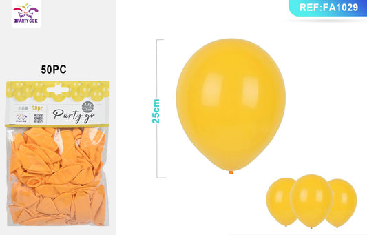 Palloncini 50pz 1.5g giallo ocra