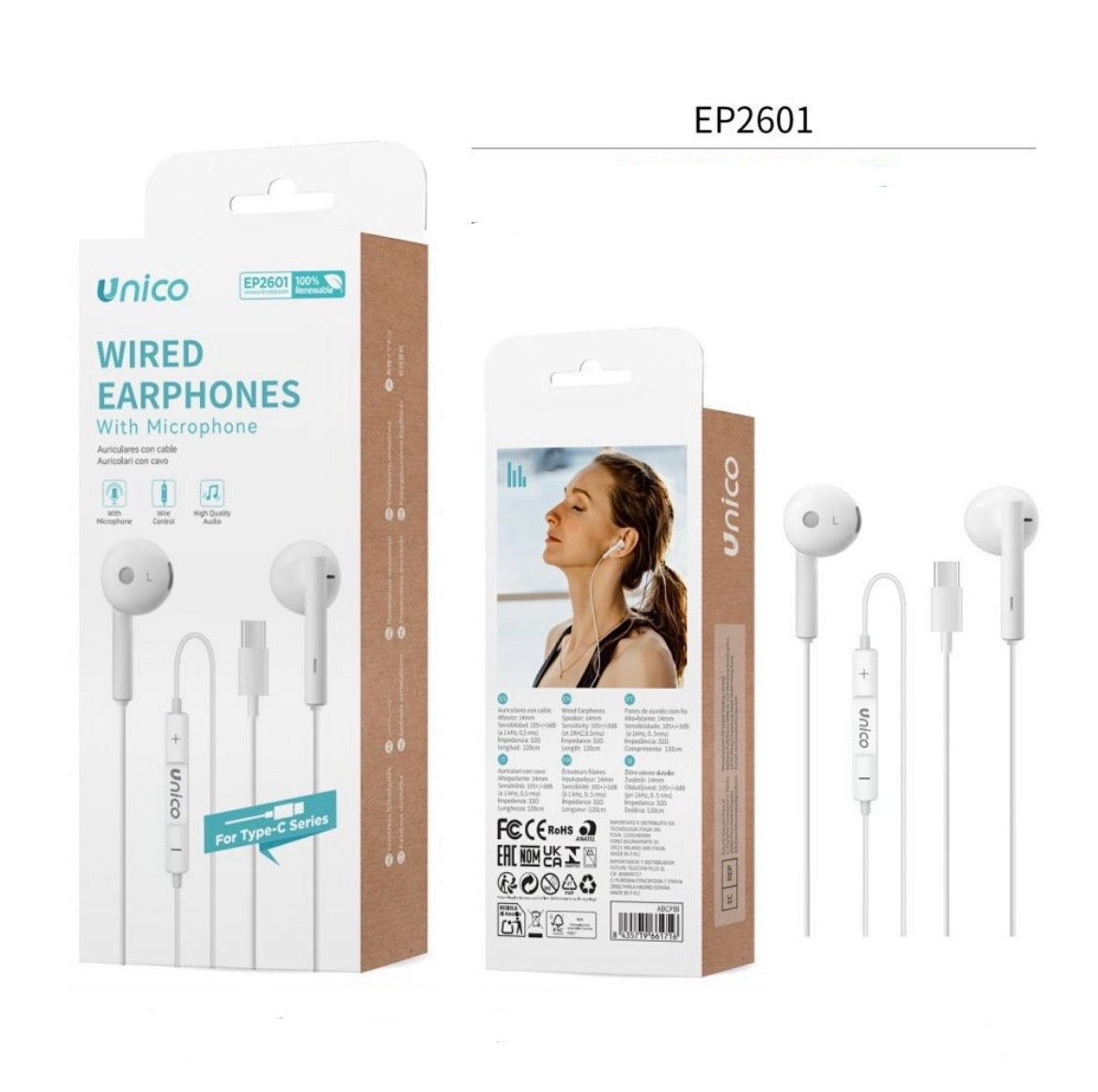 UNICO auricolare EP2601