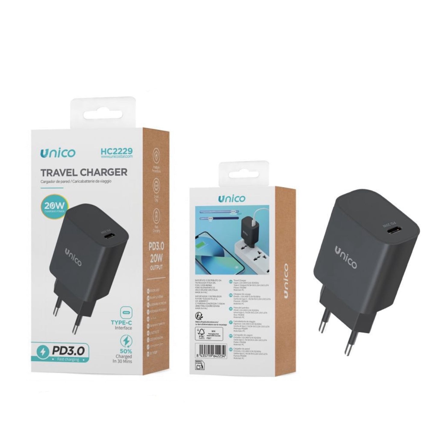 UNICO TYPE-C 20W HC2229