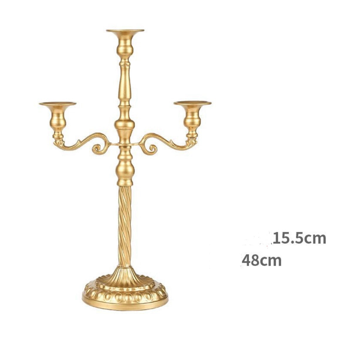 PORTA candela metallo 631672