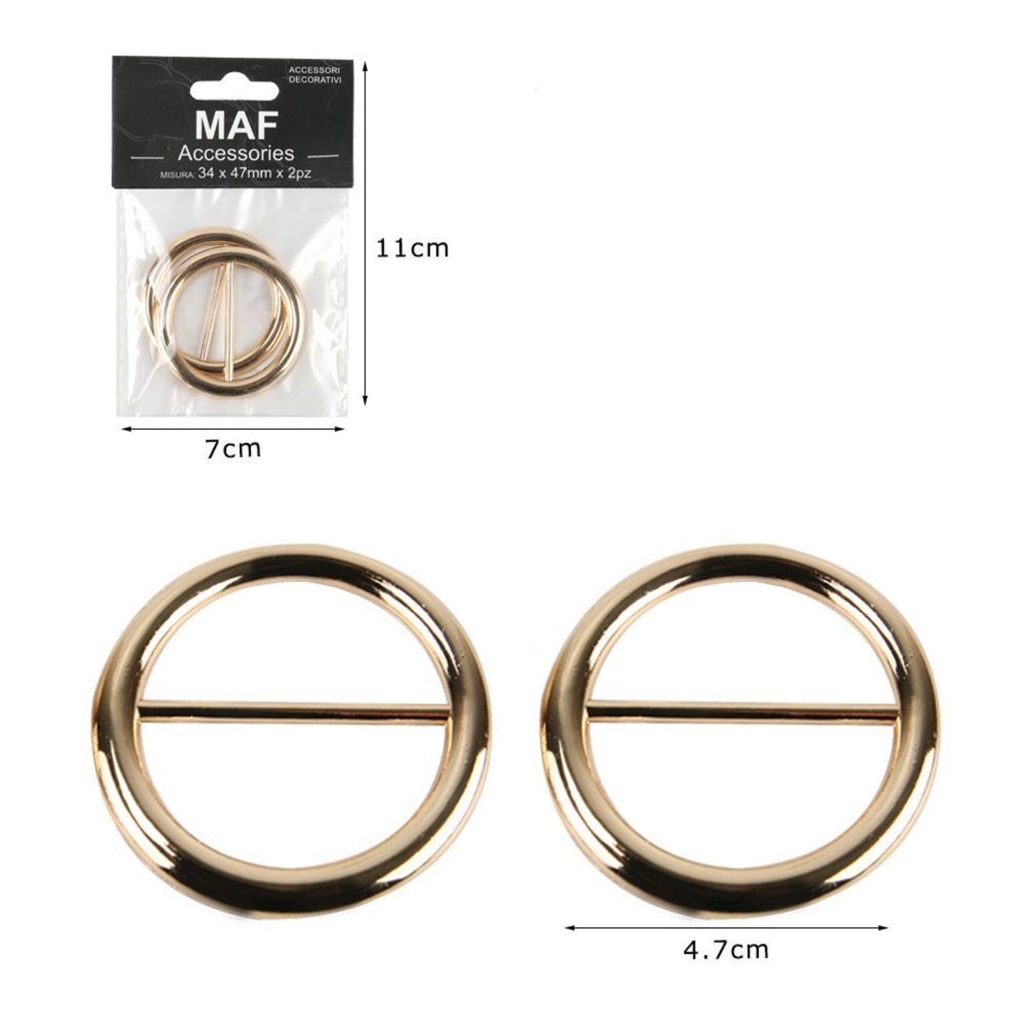 ACCESSORI decorativi 4,7cm