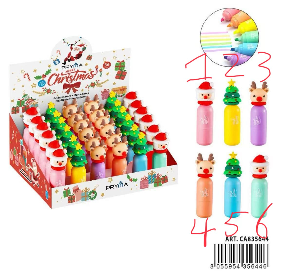 NATALIZIA PRYMA EVIDENZIATORE