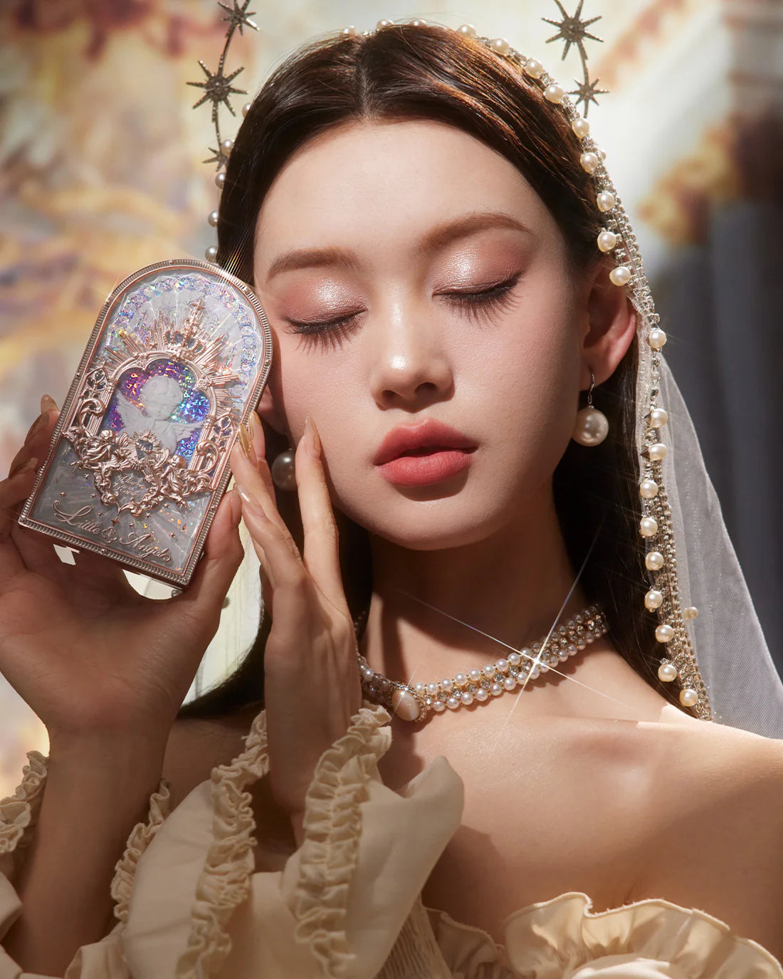 FLOWERKNOWS Little Angel 9 color eyeshadow palette 01