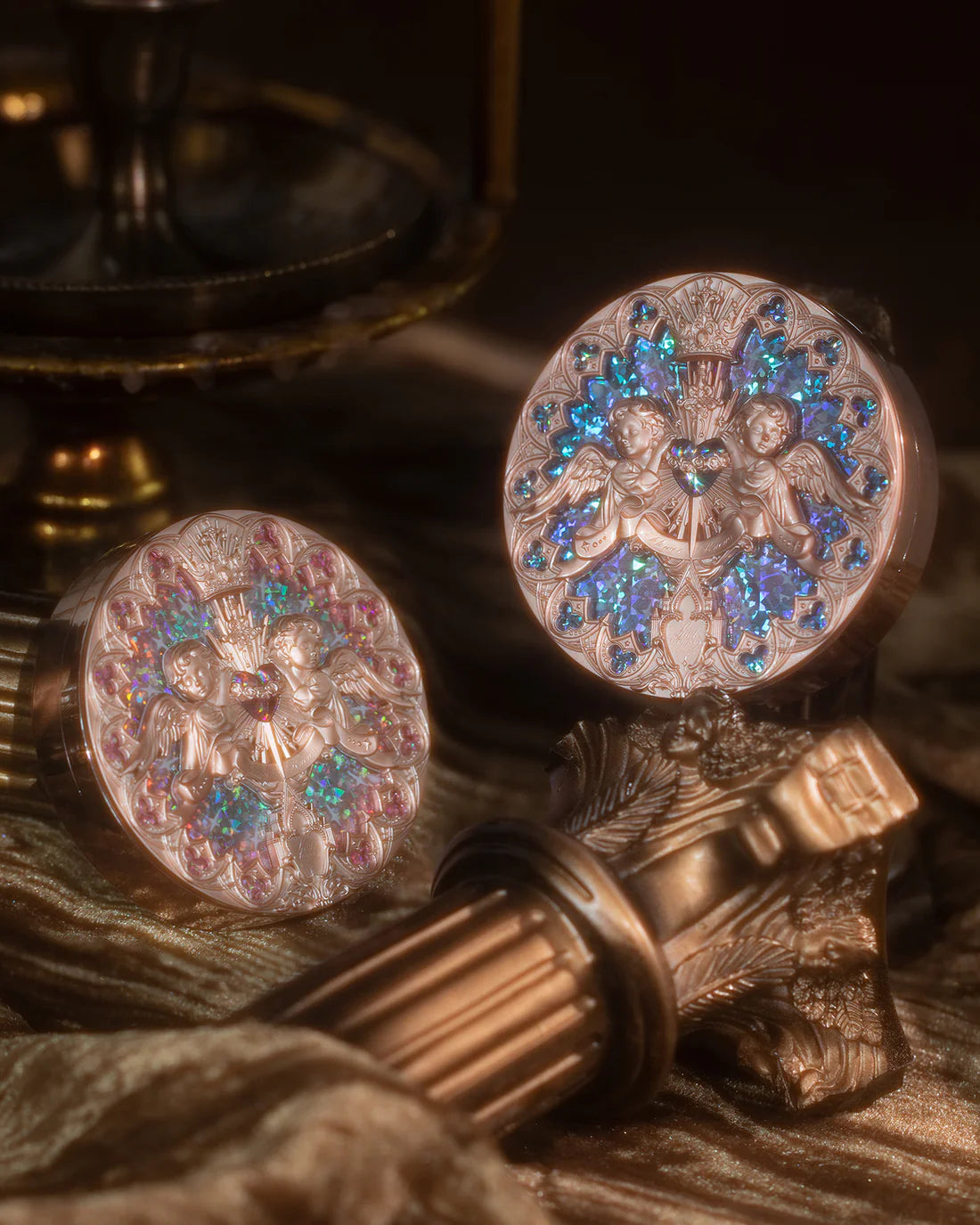 FLOWERKNOWS little angel embossed Highlighter 01