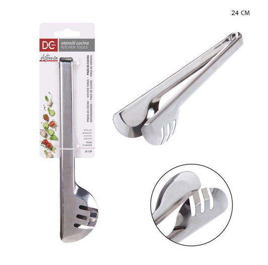 DC CASA pinza cucina acciaio 24x3.5cm