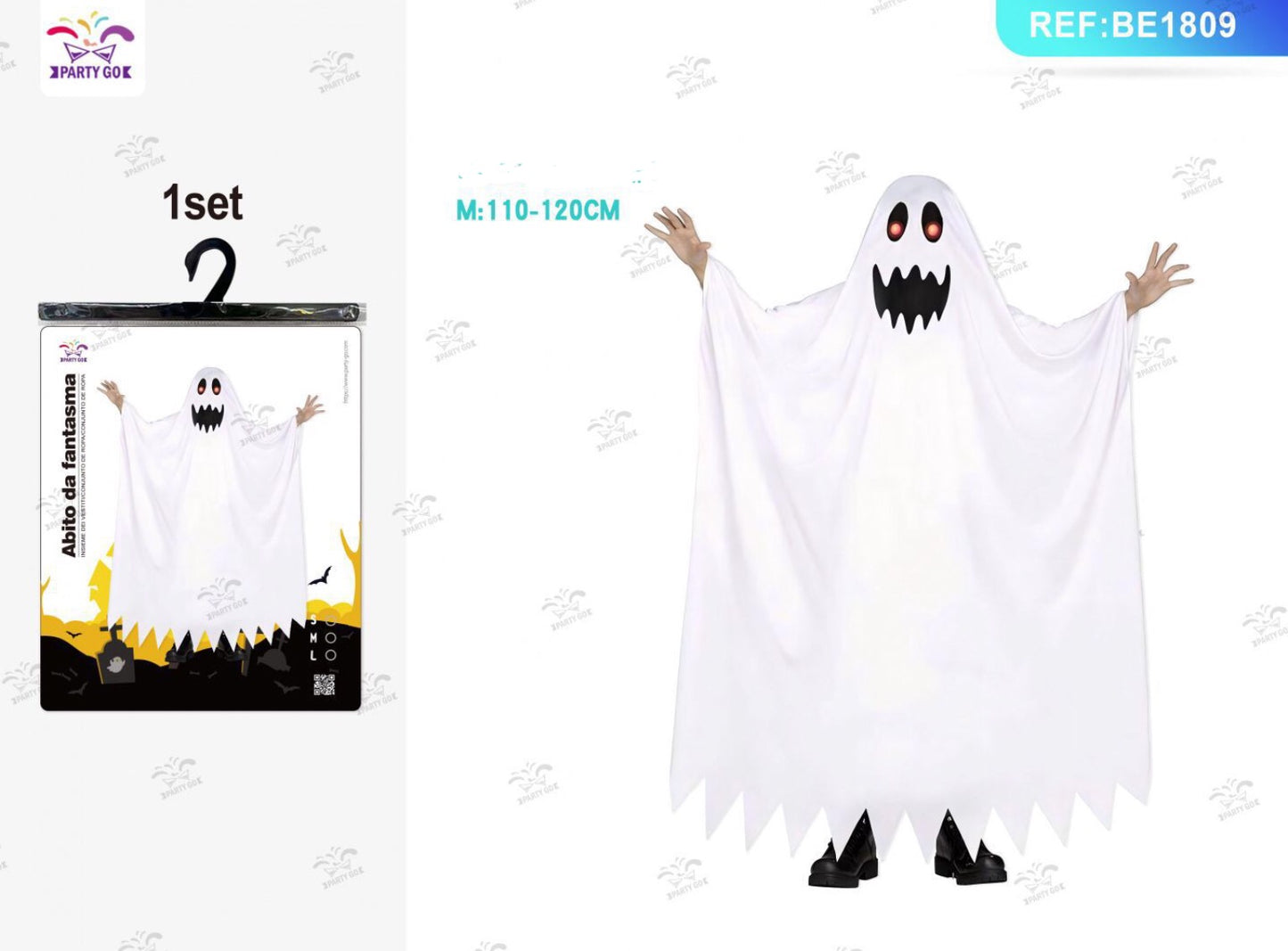 HALLOWEEN costume da fantasma per Bambini