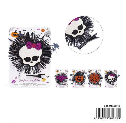 Halloween Melissa clip capelli 8x7cm