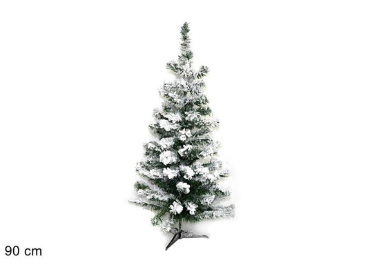 NATALIZIA albero innevato 90cm