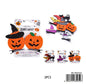 Halloween Melissa clip capelli 5x4,5cm