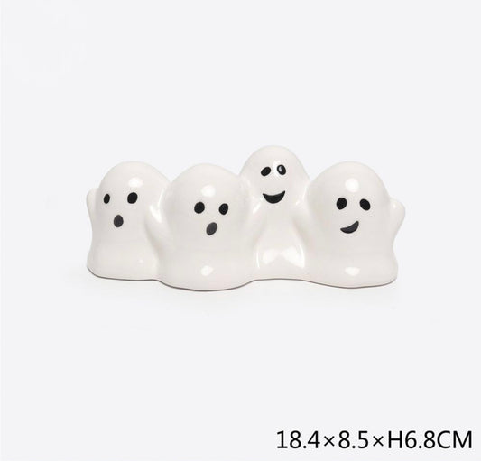 Halloween decorativo fantasmini 18,4x8,5x6,8cm