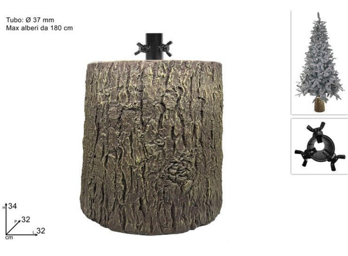 NATALIZIA tronco per albero 32xH34cm