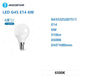 Led G45 E14 6w 6500k