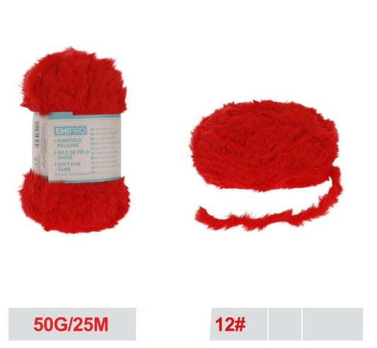 EMI gomitolo peluche 50g/25m 12#